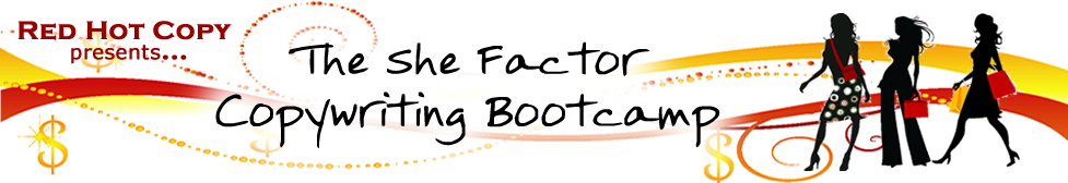 She Factor Copywriting Bootcamp 2016